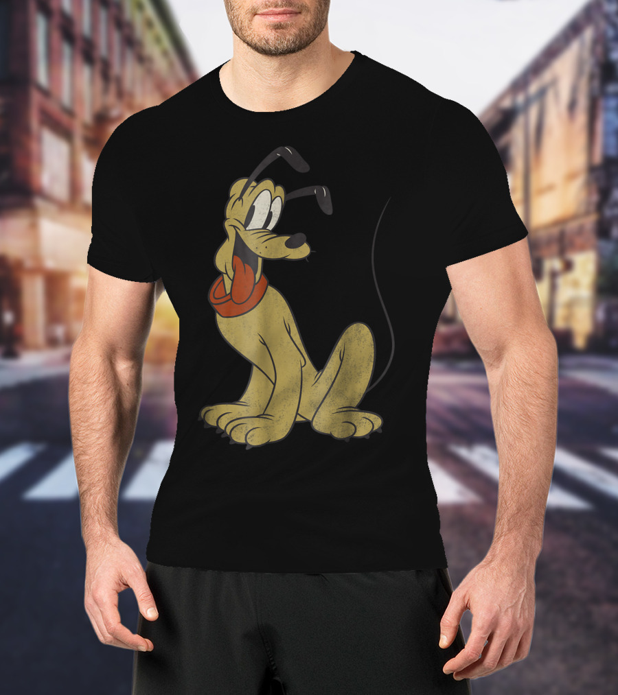 Disney Vintage Style Pluto Character T-Shirt