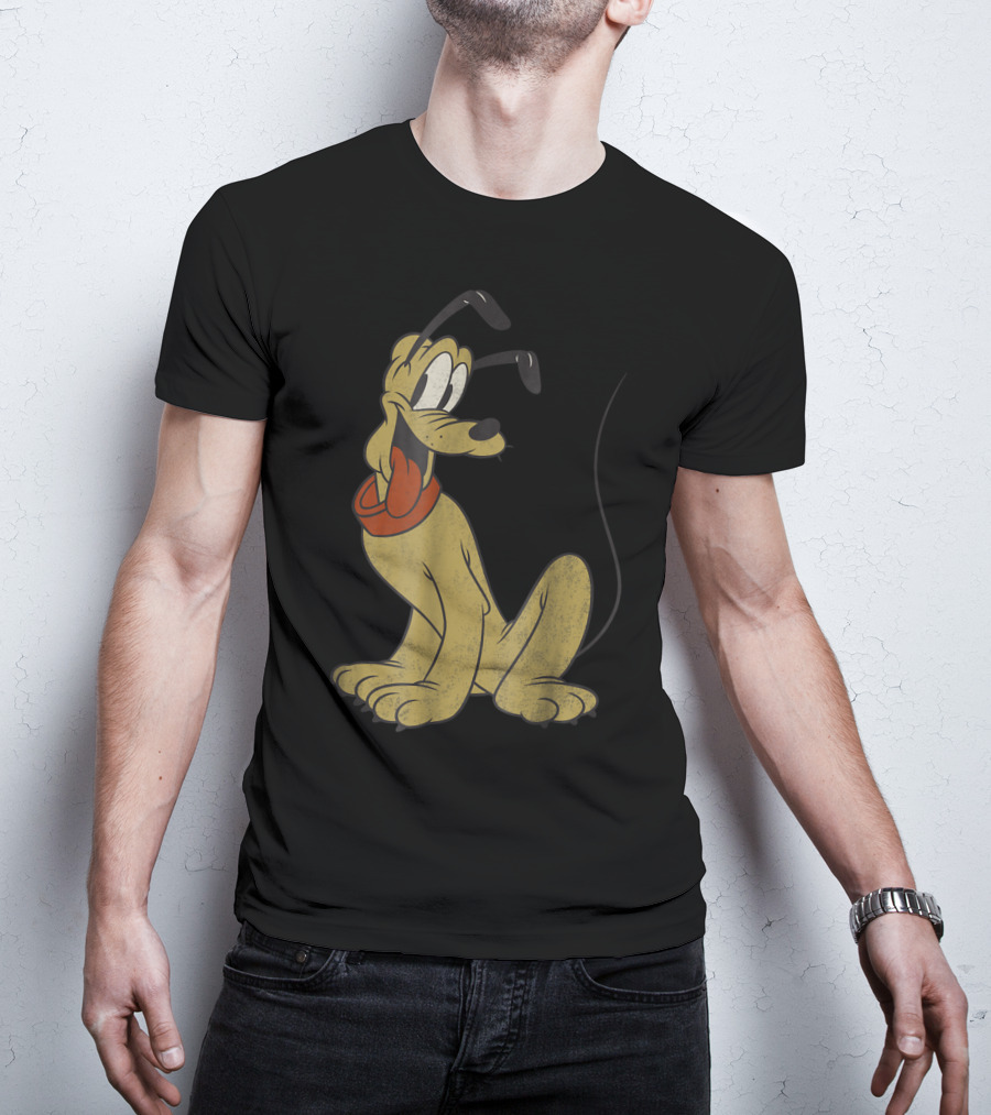 Disney Vintage Style Pluto Character T-Shirt
