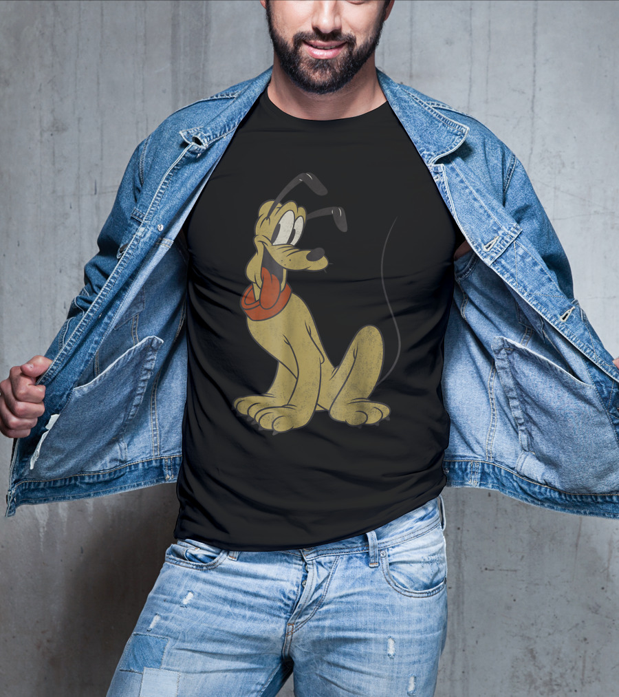 Disney Vintage Style Pluto Character T-Shirt