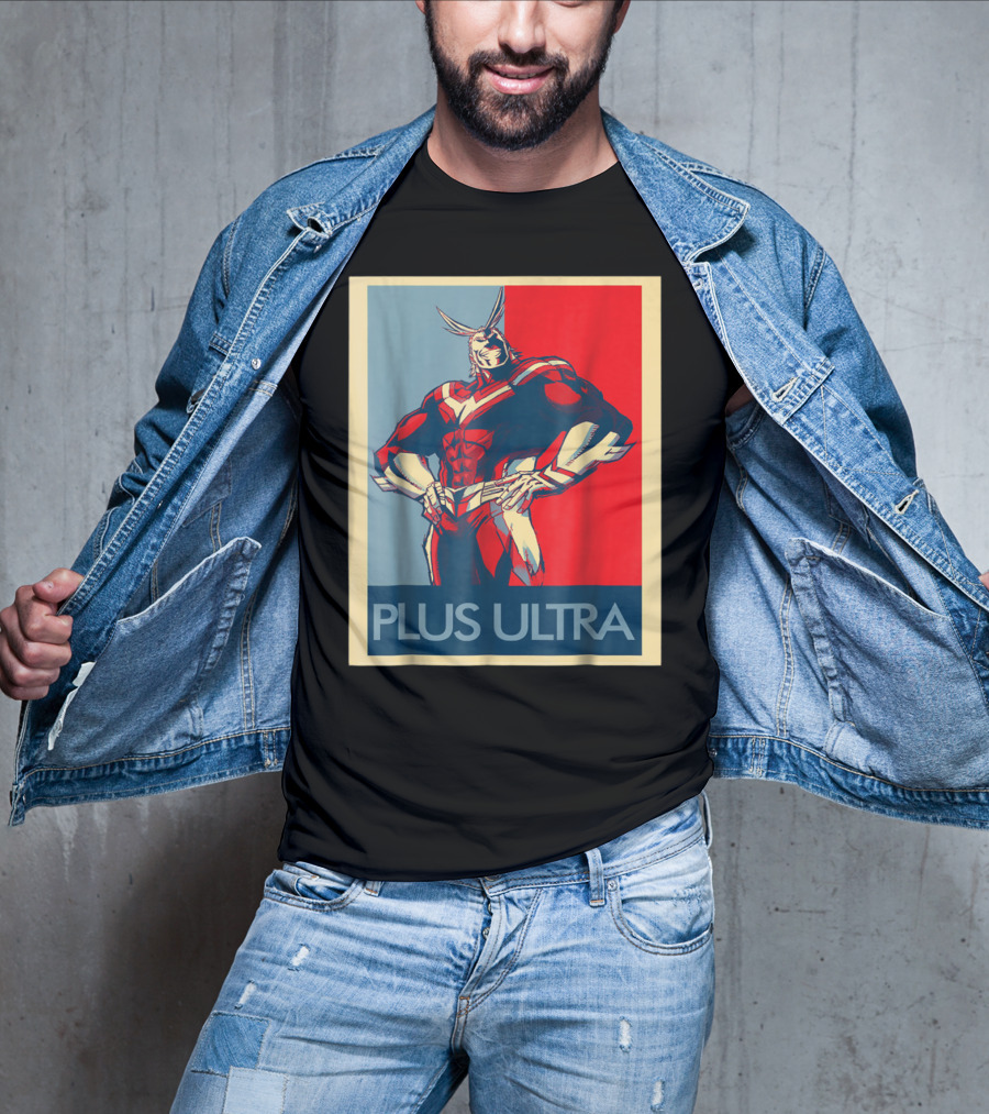 All Might Plus Ultra Vintage Heroic T-Shirt