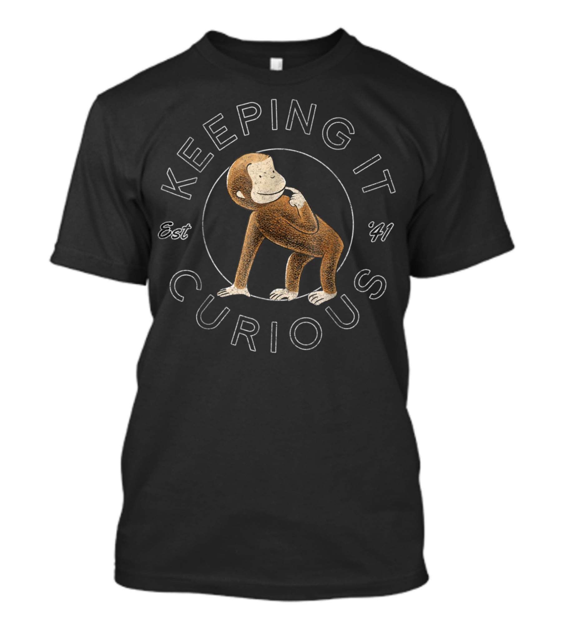 Curious George Keeping It Curious Est '41 T-Shirt