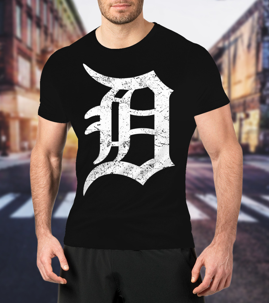 Detroit D Motor City Pullo Authentic T-Shirt