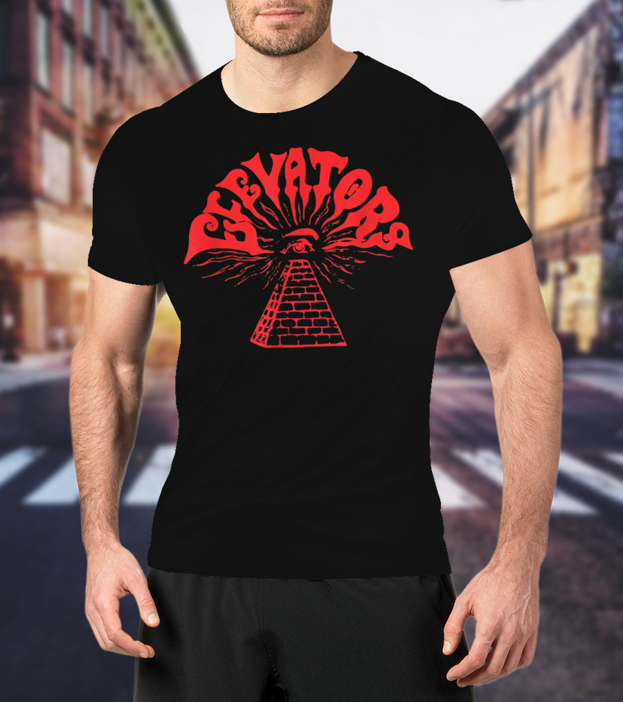 Elevators Pyramid All Seeing Eye Psychedelic T-Shirt