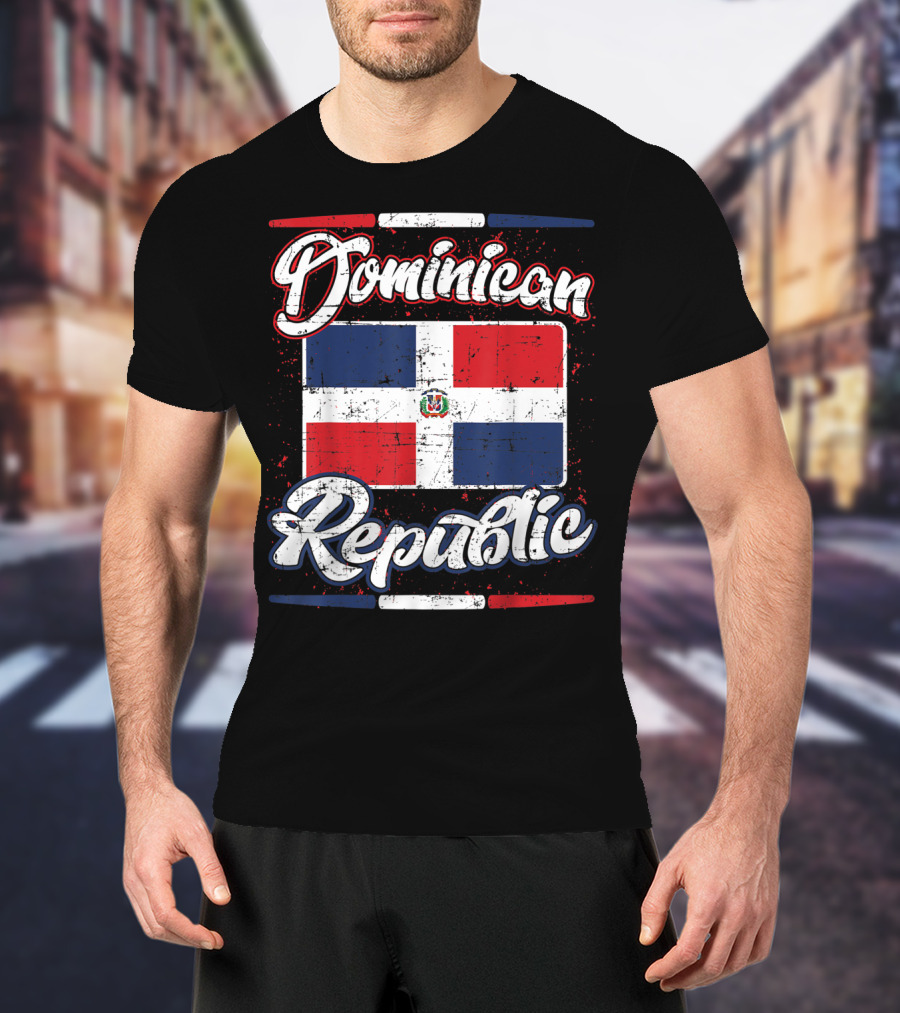Dominican Republic Flag Pride T-Shirt