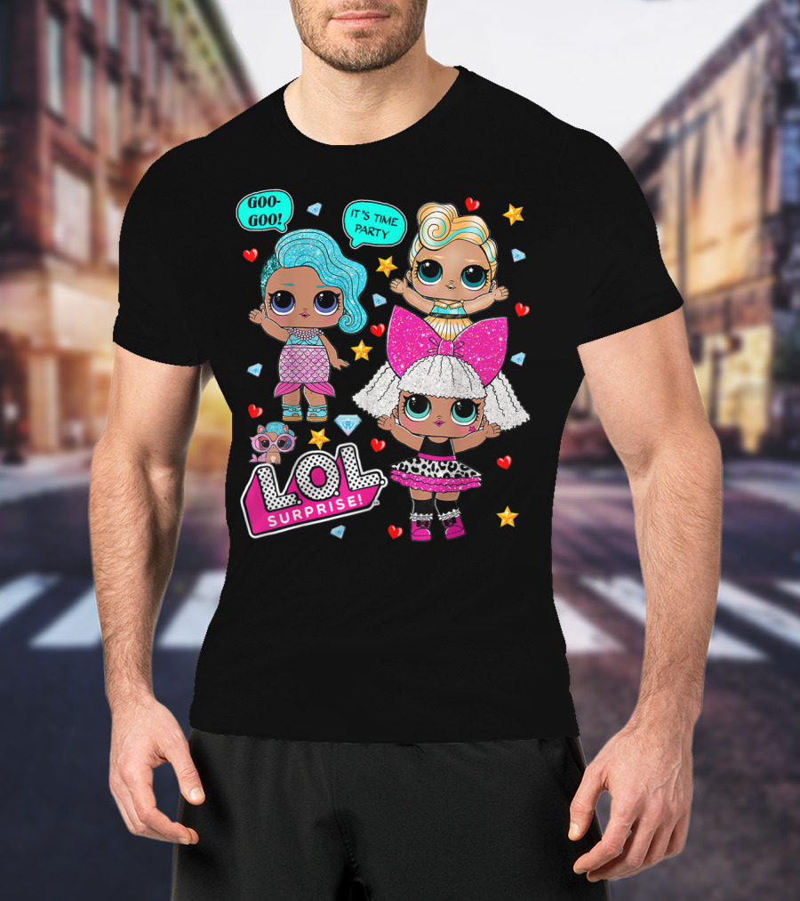 LOL Surprise Goo Goo It's Time Party T-Shirt