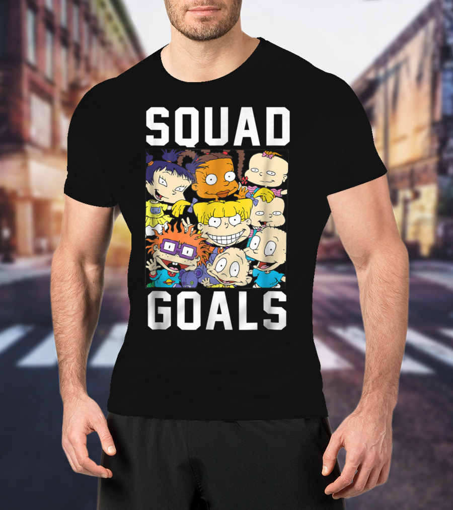 Rugrats Squad Goals Nickelodeon Characters Gathering T-Shirt