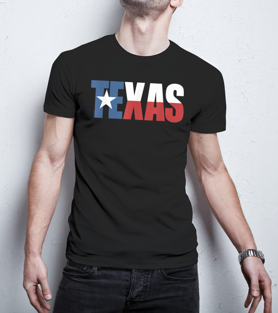 Texas Flag Women Men Kids Texas State Pride T-Shirt