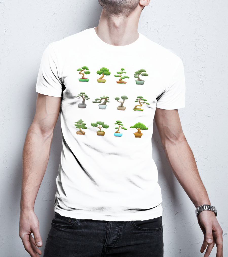 Bonsai Tree Collection Diversity Buddhist I T-Shirt