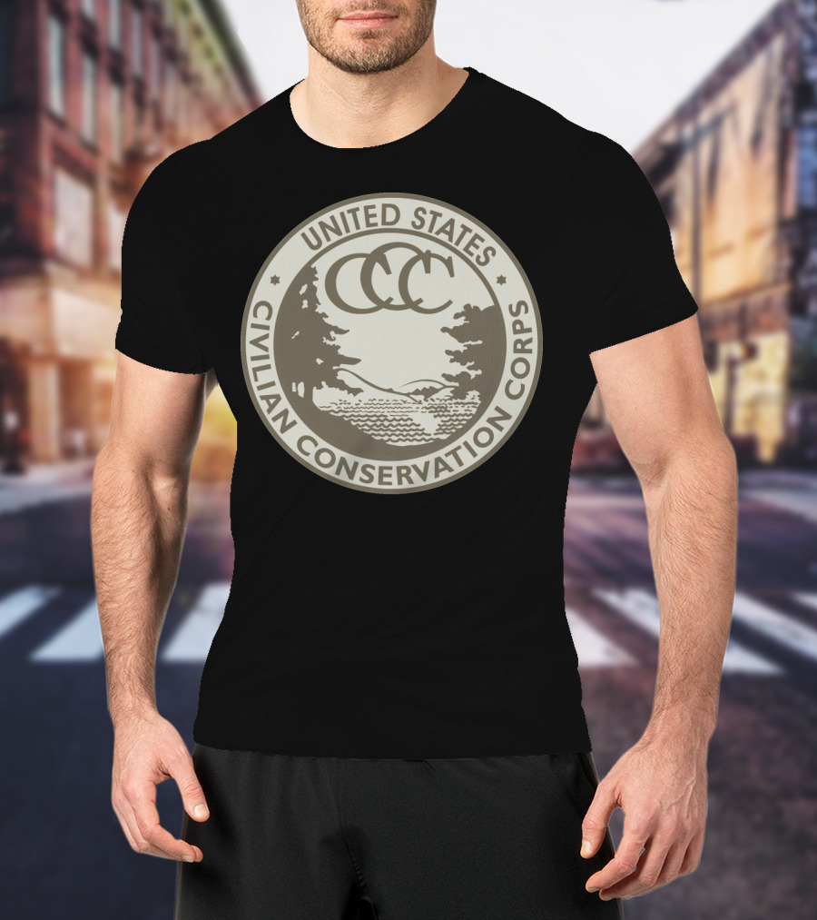 United States Civilian Conservation Corps Emblem T-Shirt