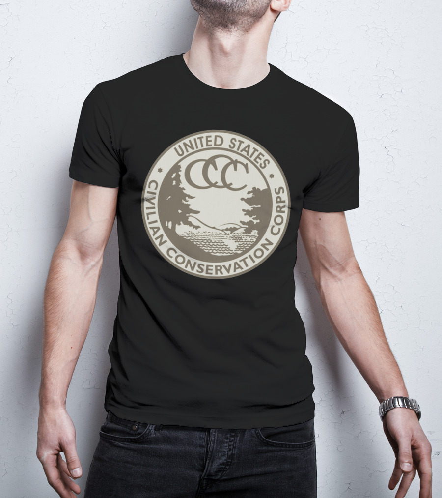 United States Civilian Conservation Corps Emblem T-Shirt