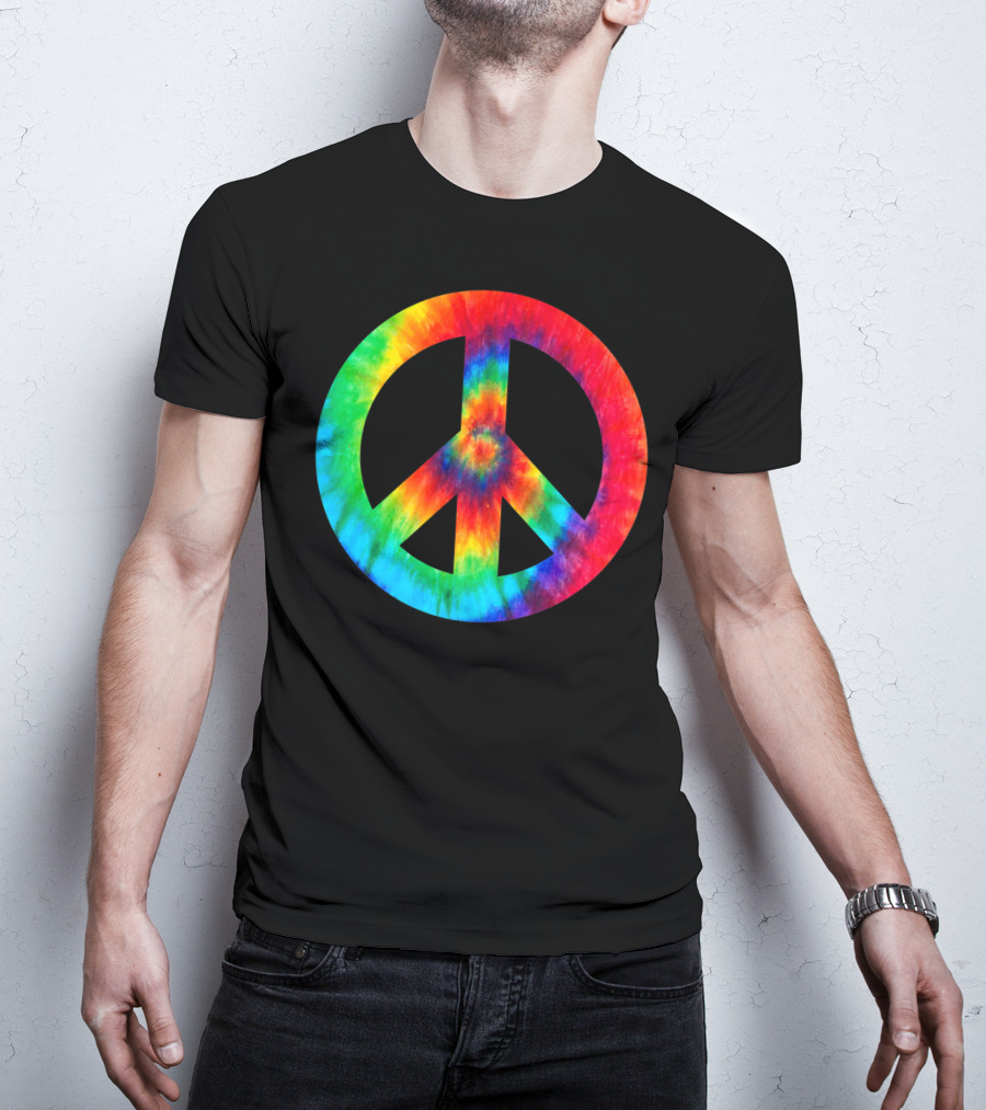 Cool Tie Dye Peace T-Shirt