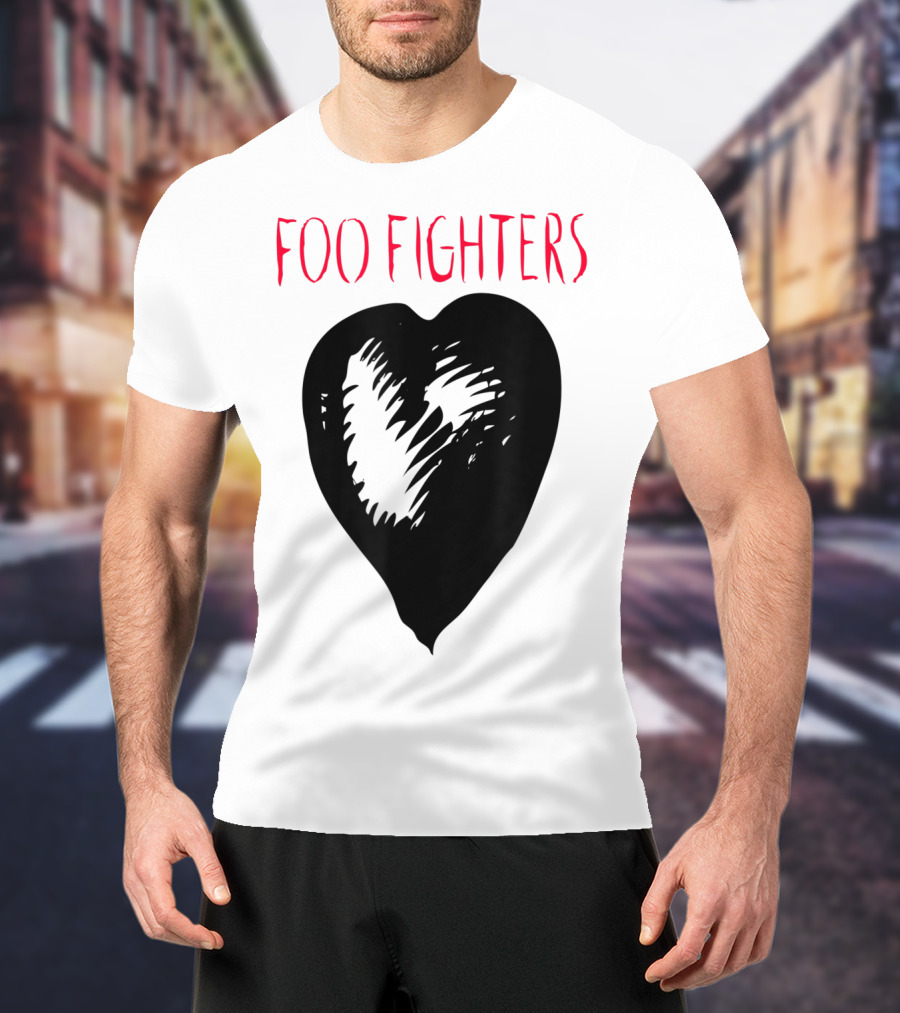 Foo Fighters One By One Black Heart T-Shirt