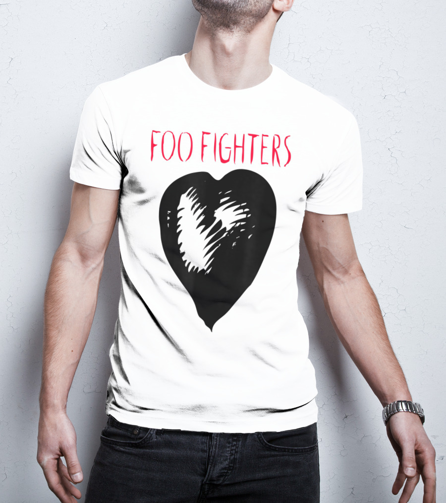 Foo Fighters One By One Black Heart T-Shirt
