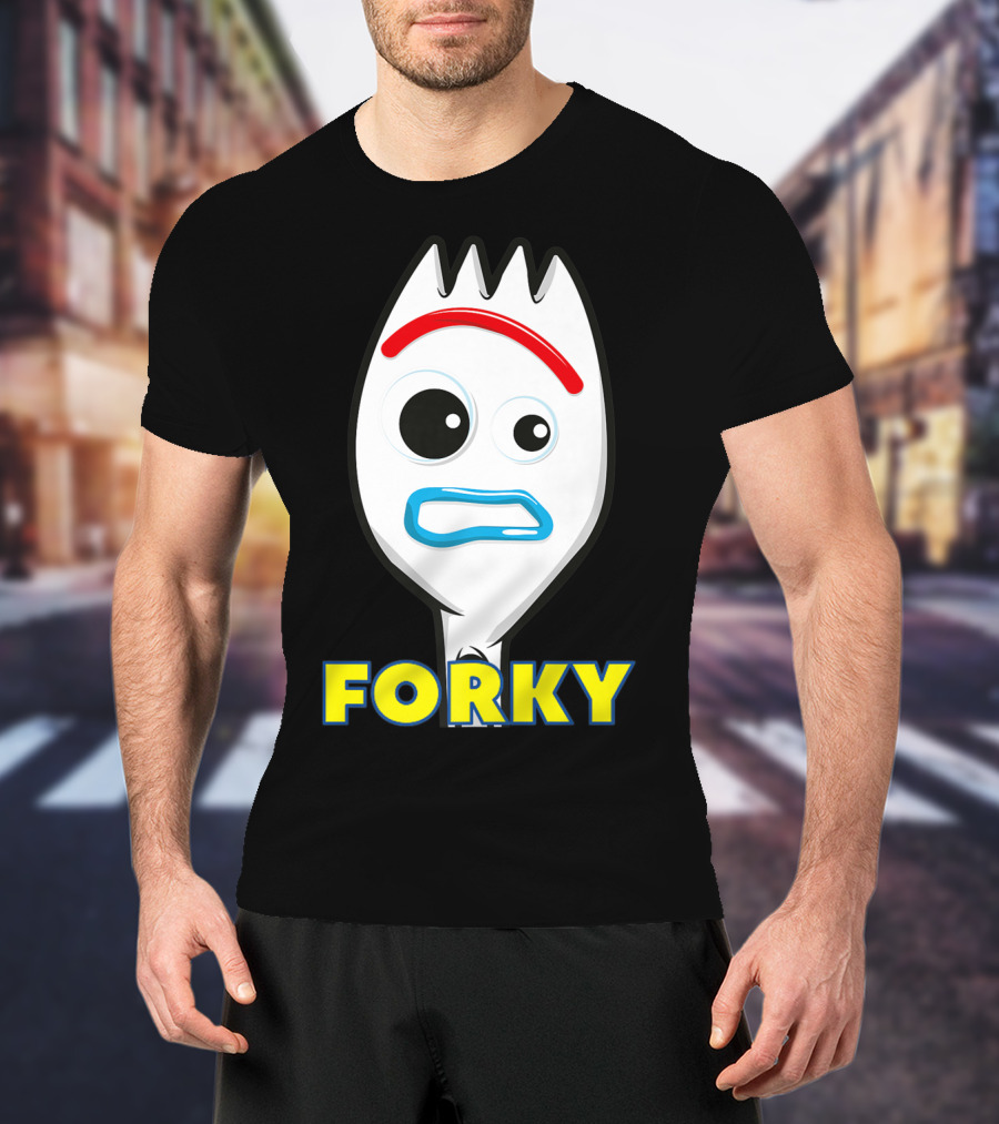 Forky Why Am I Alive Funny Character Expressions T-Shirt