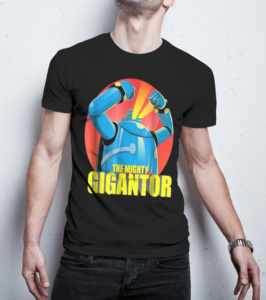 The Mighty Gigantor Robot Retro Sci-Fi Hero T-Shirt