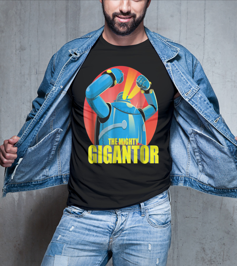 The Mighty Gigantor Robot Retro Sci-Fi Hero T-Shirt
