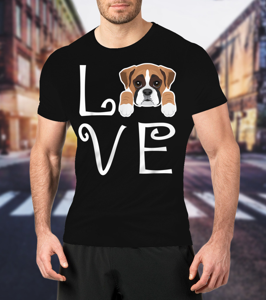 Boxer Love Dog Owner Puppy T-Shirt