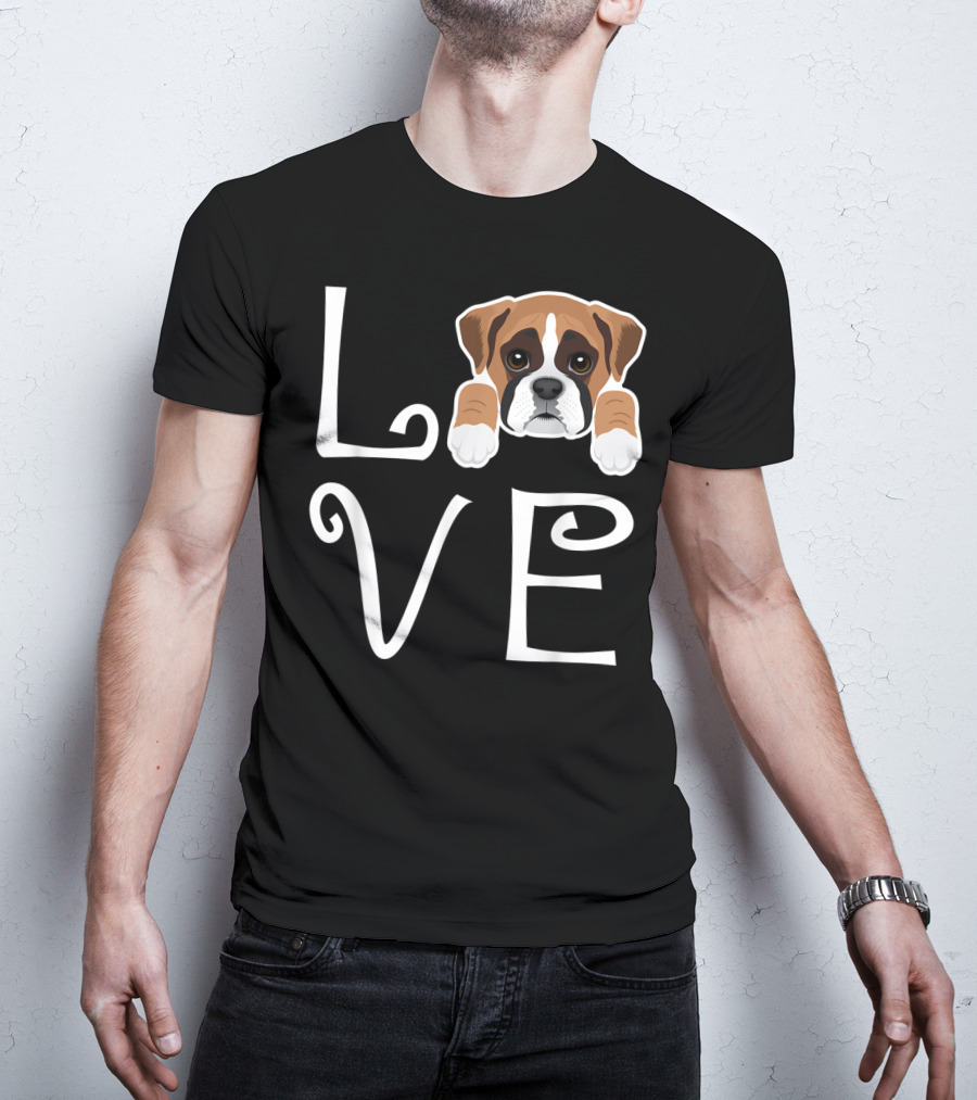 Boxer Love Dog Owner Puppy T-Shirt