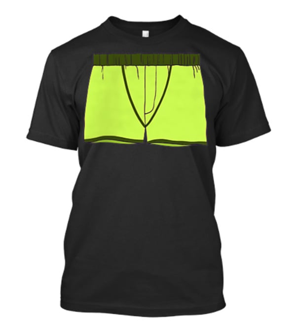 Shane Dawson Sells His Boxer Shorts Pocket Neon Yellow T-Shirt