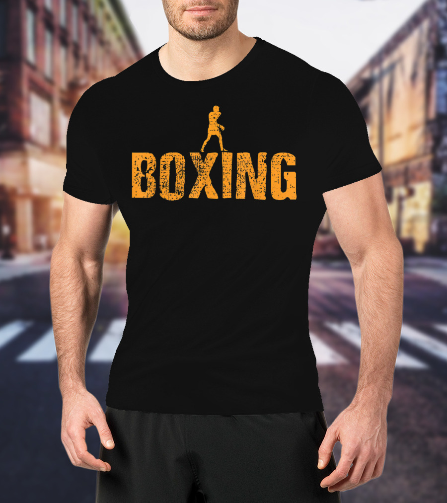 Boxing Vintage Boxer Workout Club T-Shirt