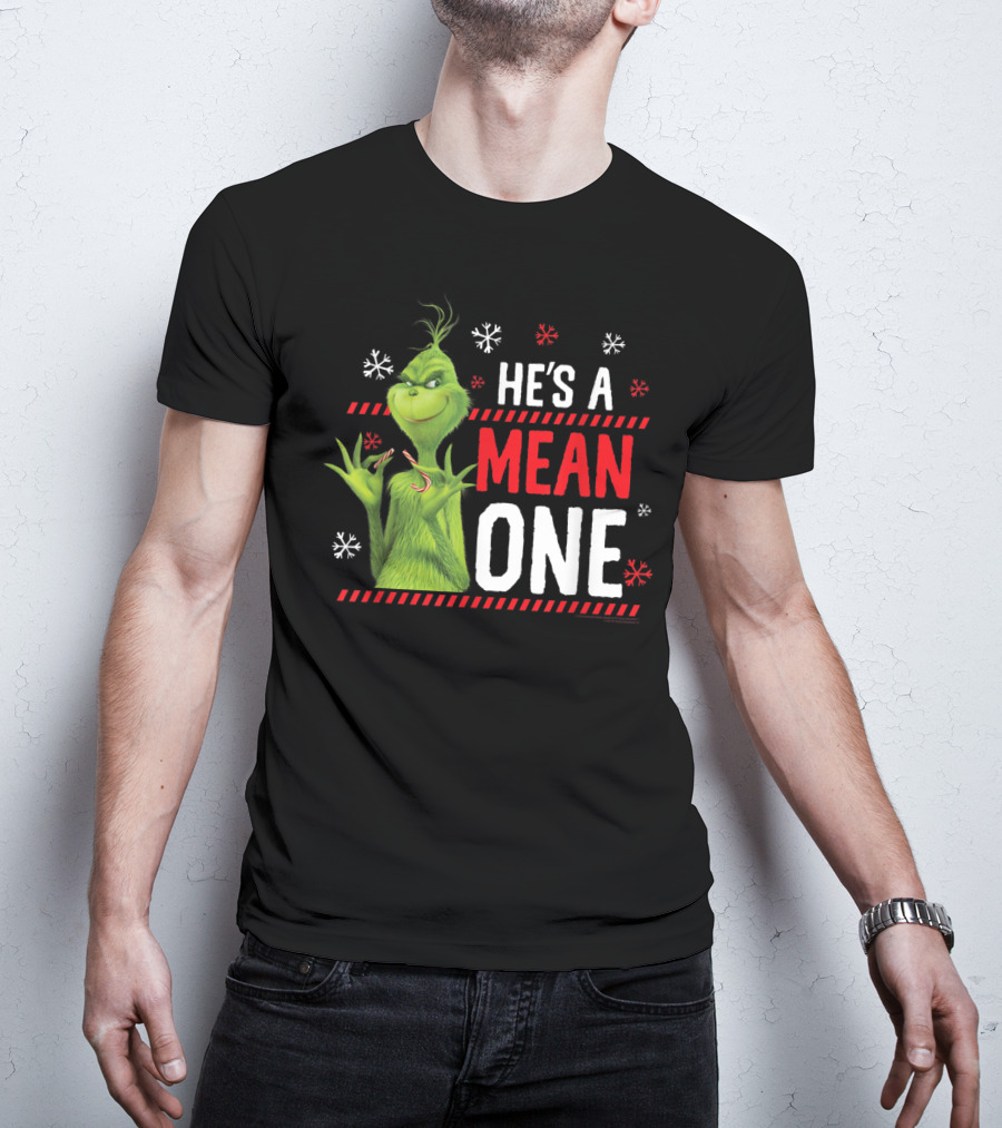 He's A Mean One The Grinch Drseuss Jolly T-Shirt