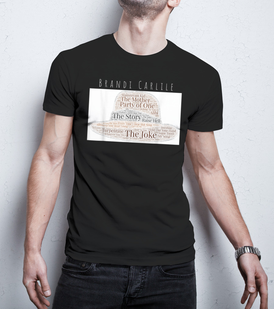 Brandi Carlile Songs Hat With The Story And The Joke Mashup T-Shirt