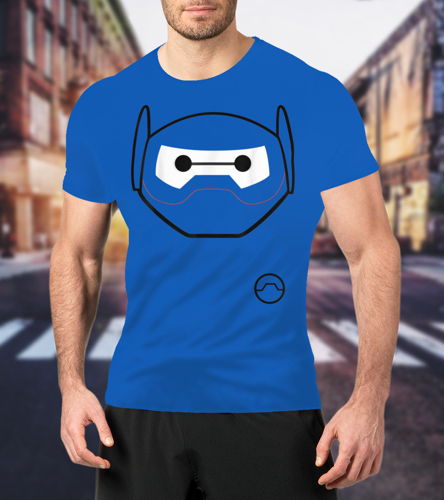 Disney Big Hero 6 Baymax Helmet T-Shirt