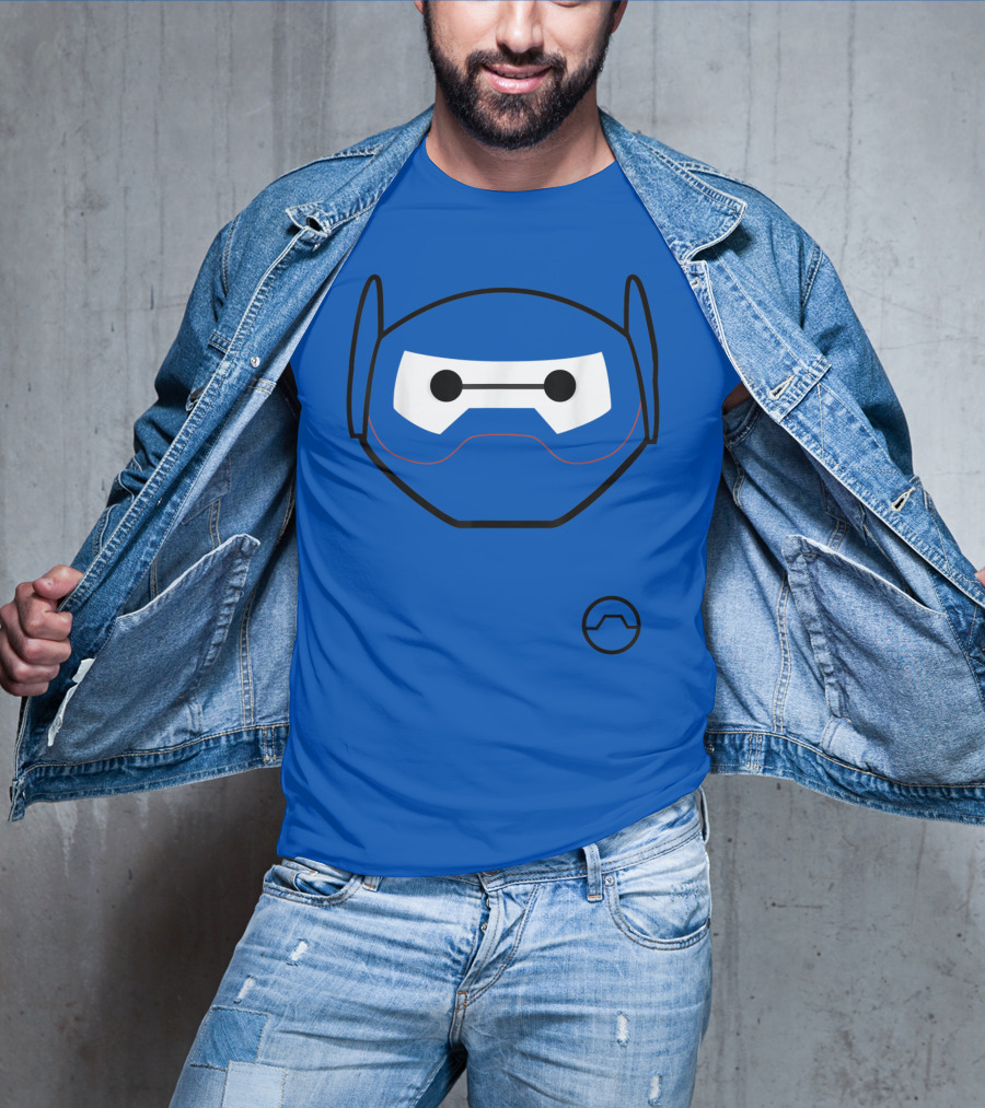 Disney Big Hero 6 Baymax Helmet T-Shirt