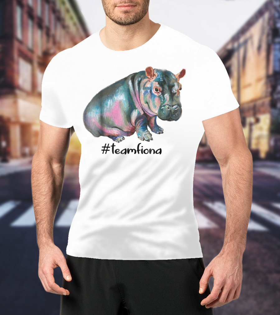 TeamFiona Fiona The Hippo Baby T-Shirt