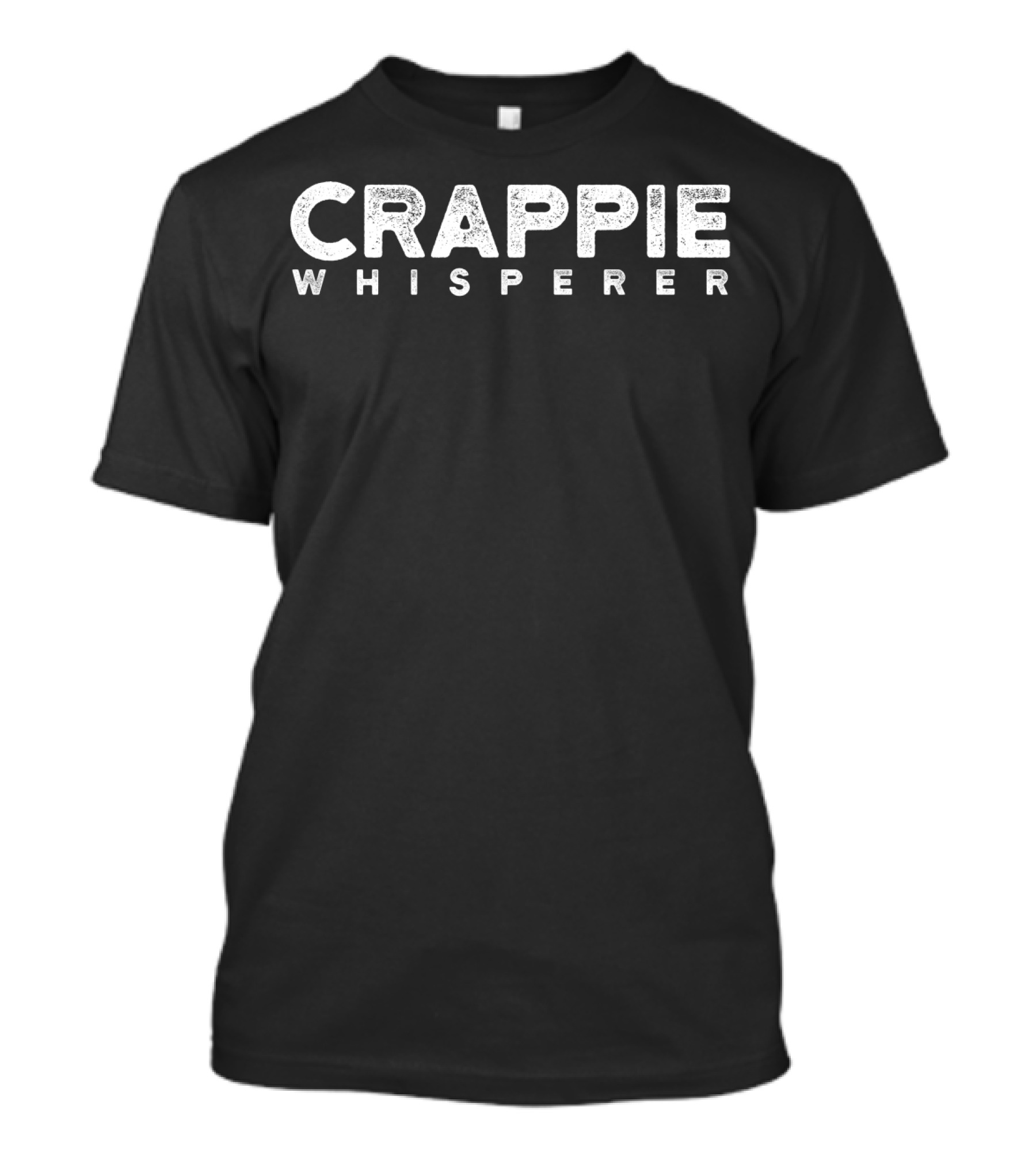 Crappie Whisperer Funny Fishing T-Shirt