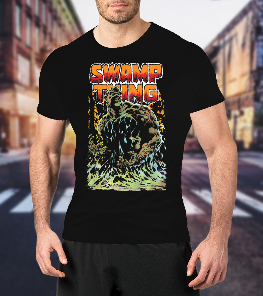 Justice League DC Swamp Thing Comic T-Shirt