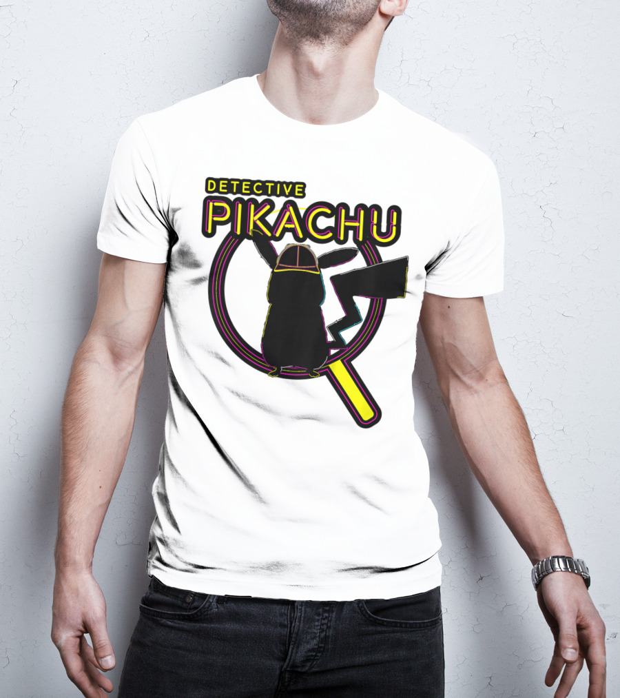 Detective Pikachu Magnify Pikachu Kids Iconic T-Shirt