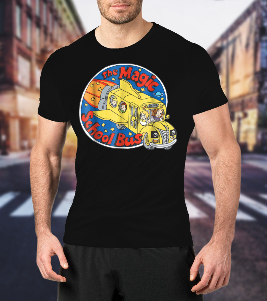 The Magic School Bus Wahoo Adventure Stars And Planets T-Shirt