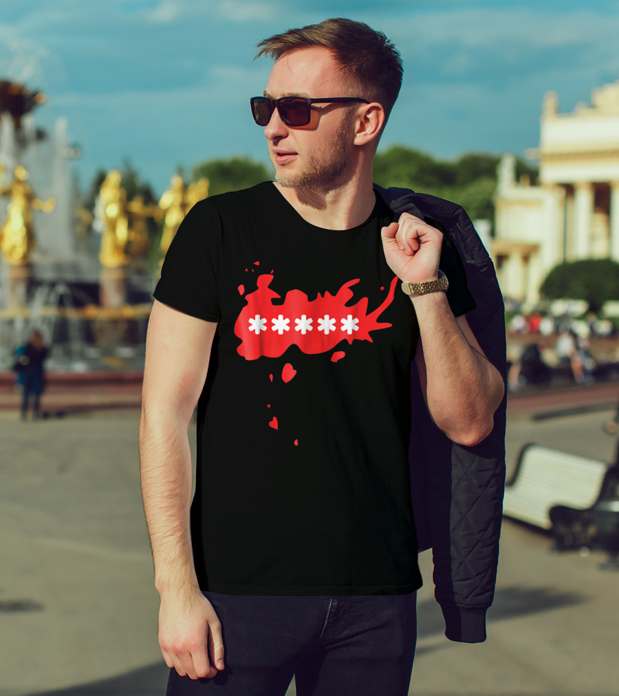 Persona 5 Futaba Sakura Asterisk Red Splatter T-Shirt