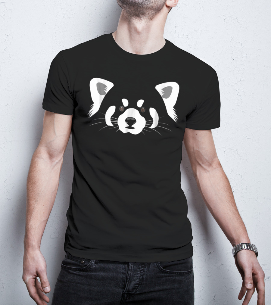 Red Panda Face T-Shirt