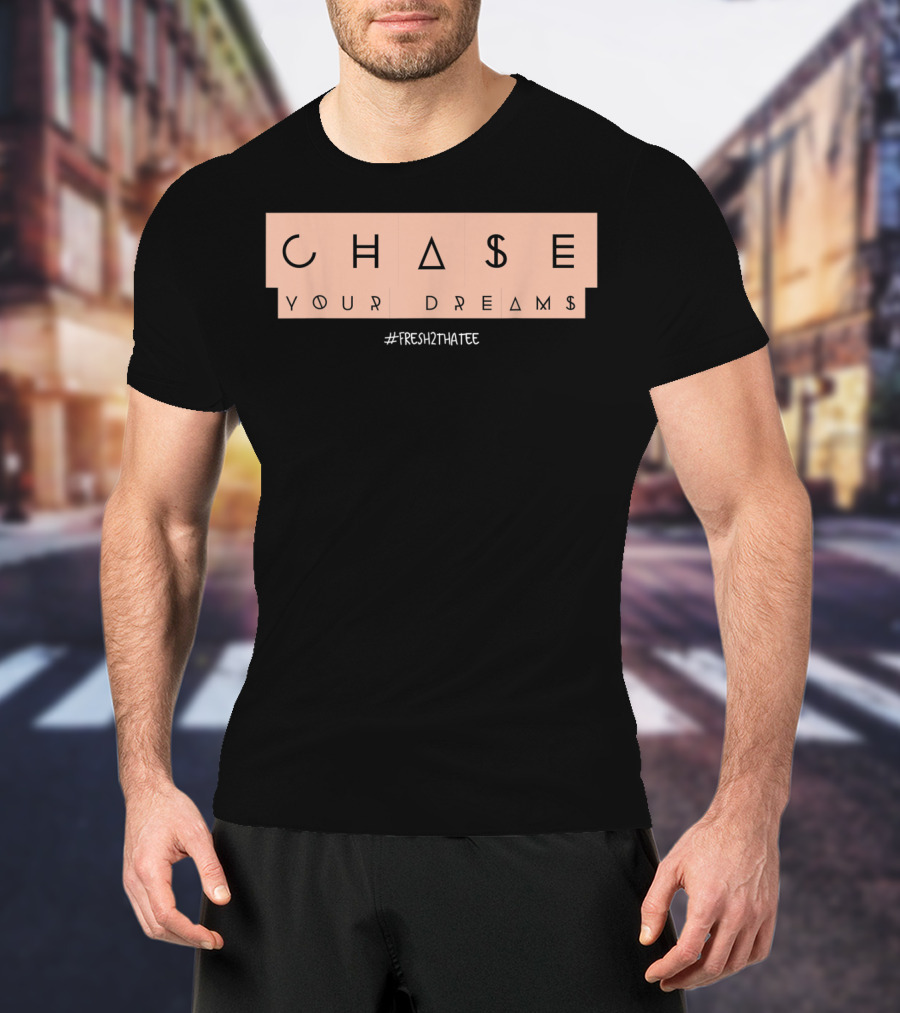 Chase Your Dreams #Fresh2Imatee Made To Match Jordan 1 High Og Crimson Tint T-Shirt