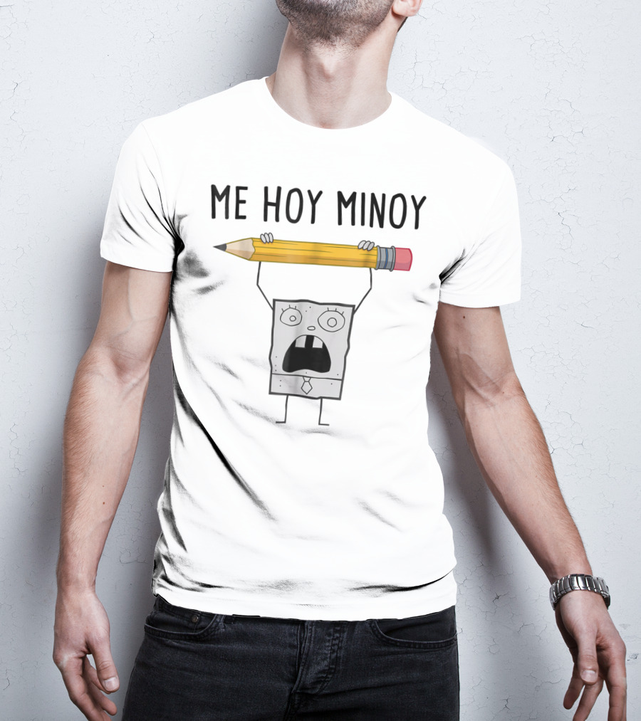 Spongebob Squarepants Doodlebob Me Hoy Minoy Pencil T-Shirt