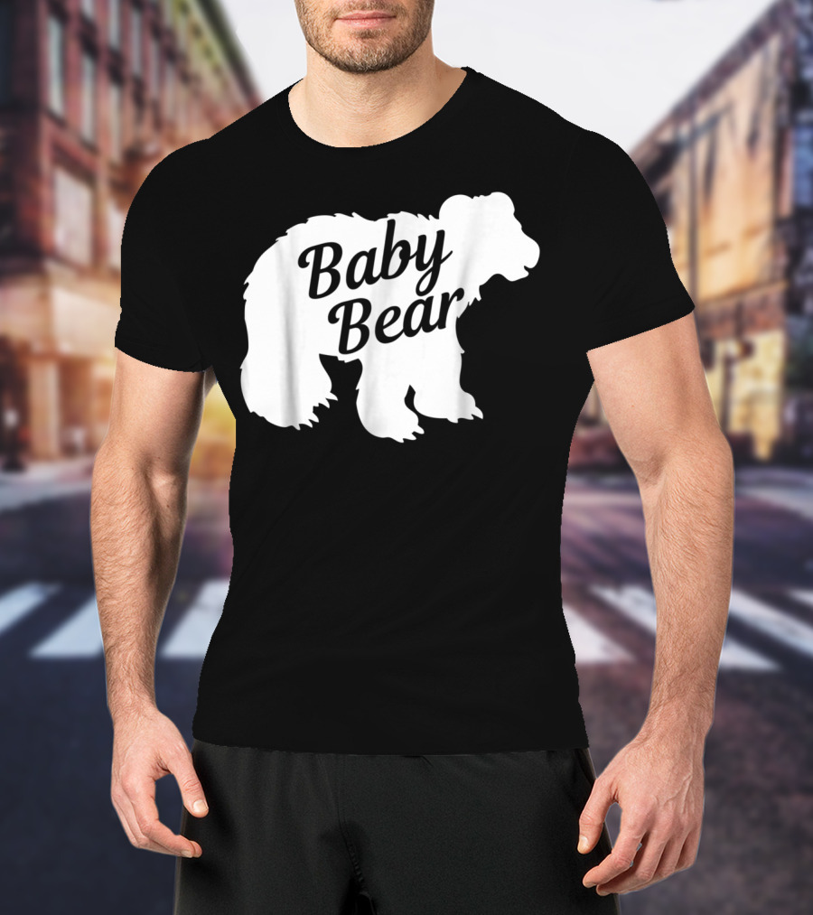 Baby Bear Little Bear Cub Girls Kids T-Shirt