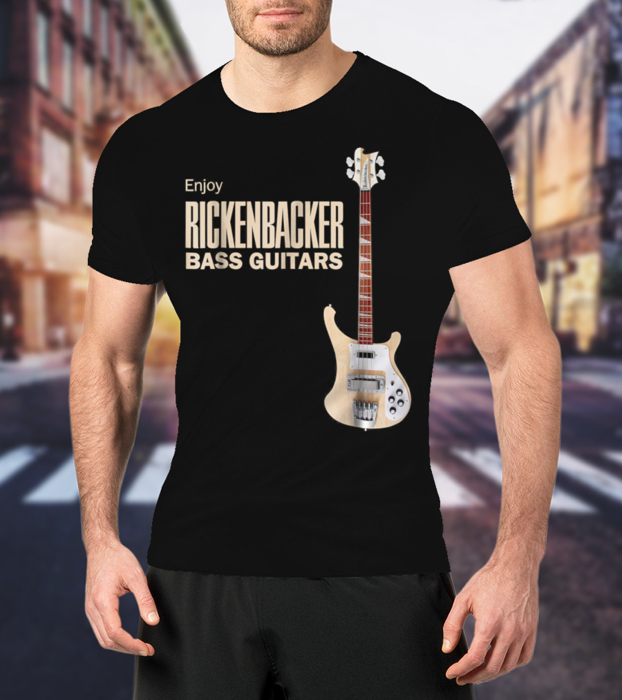 Enjoy Rickenbacker Bass Guitars T-Shirt