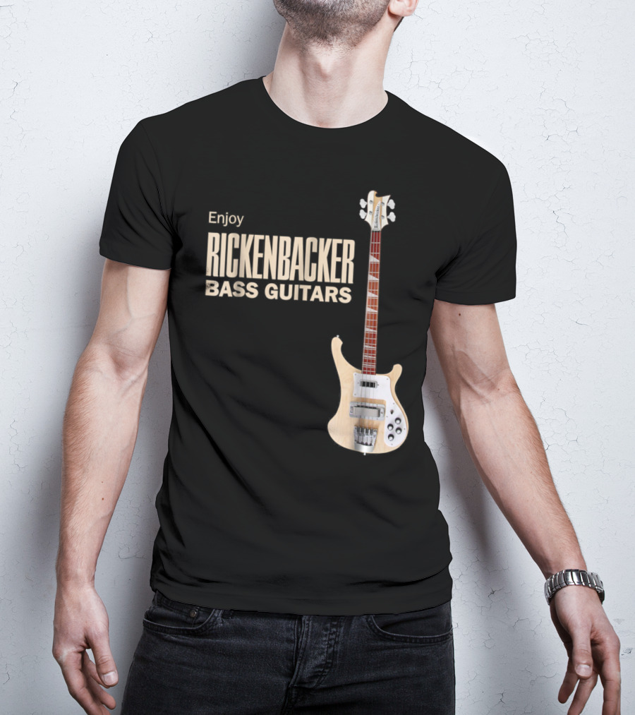 Enjoy Rickenbacker Bass Guitars T-Shirt