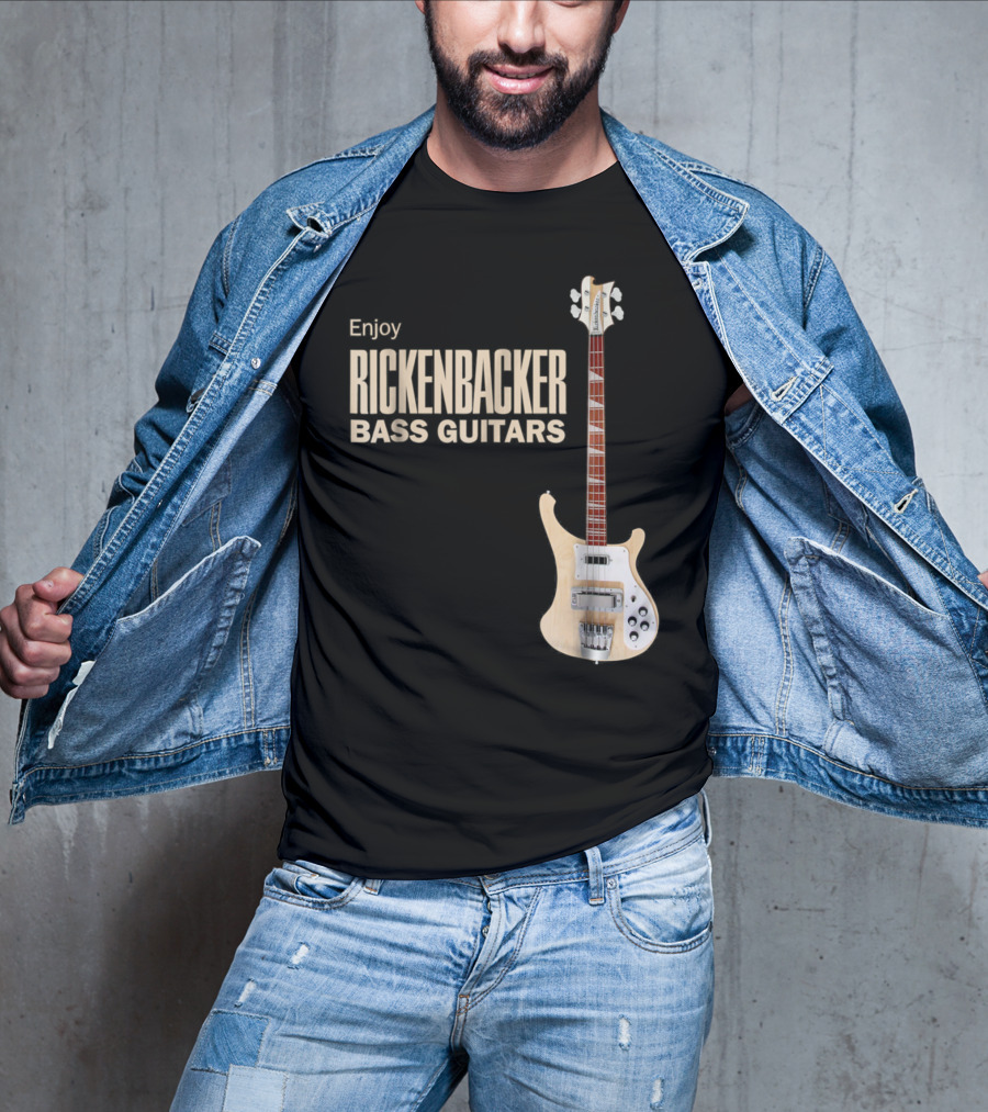 Enjoy Rickenbacker Bass Guitars T-Shirt