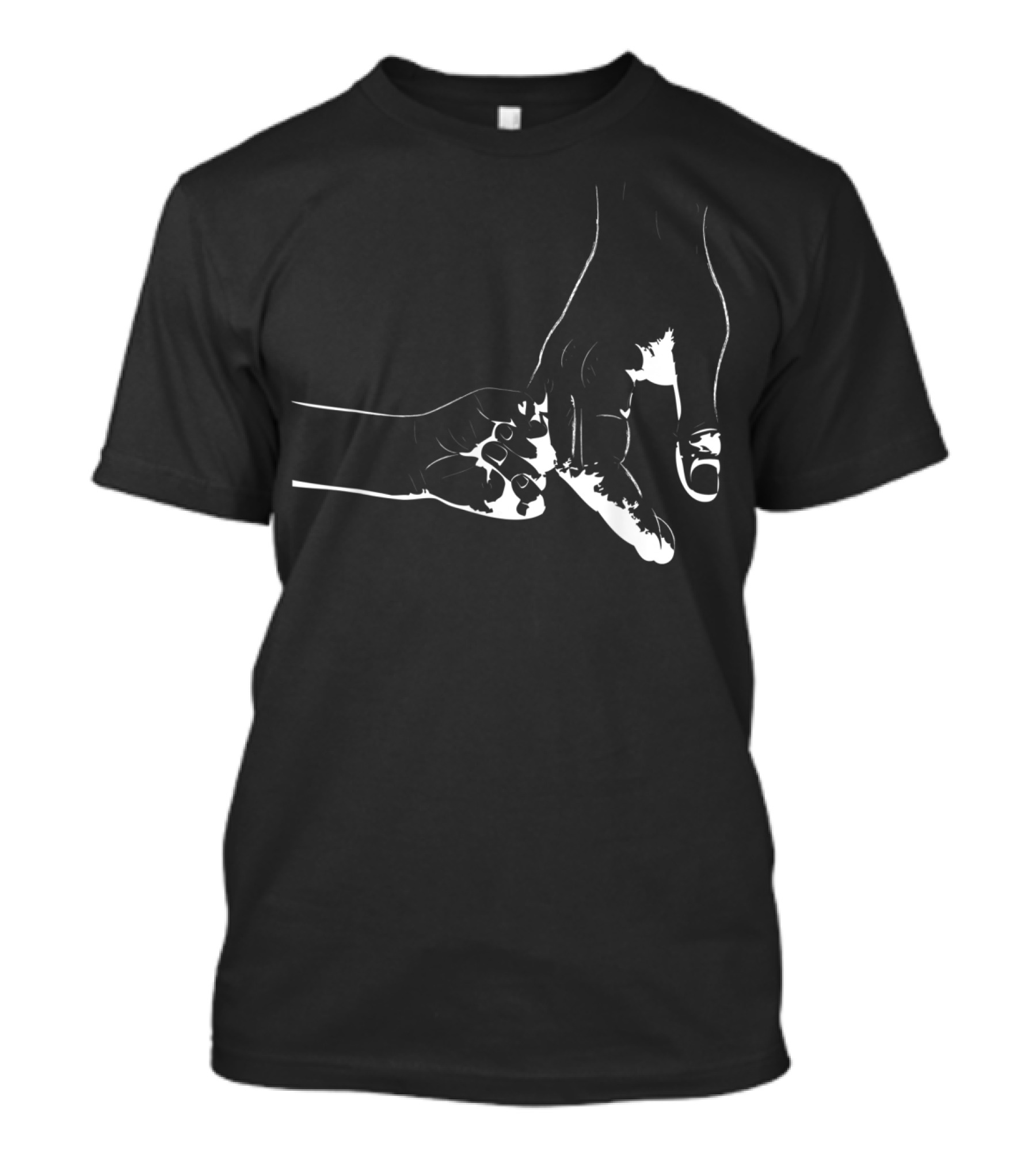 Unconditional Love Father And Son Hand In Hand T-Shirt
