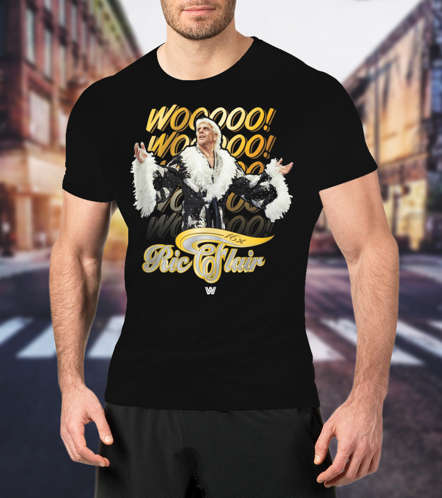 Woooooo 16x Ric Flair W T-Shirt