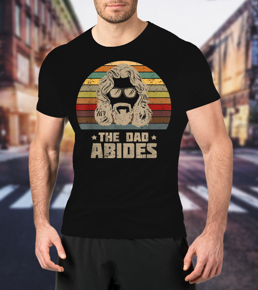 The Dad Abides Retro T-Shirt