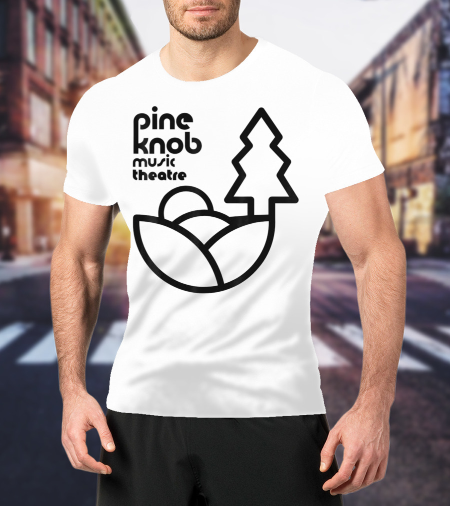 Pine Knob Music Theatre Iconic Tree And Hills T-Shirt