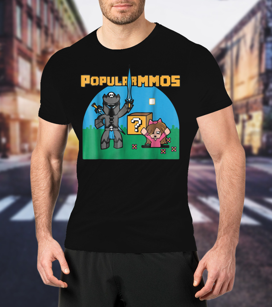Popularmmos Meets Pixel Adventure With Jen T-Shirt