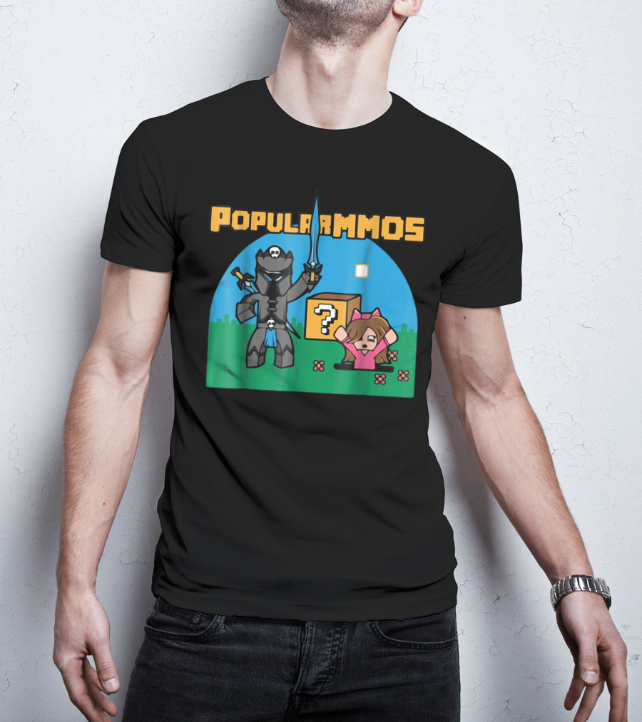 Popularmmos Meets Pixel Adventure With Jen T-Shirt