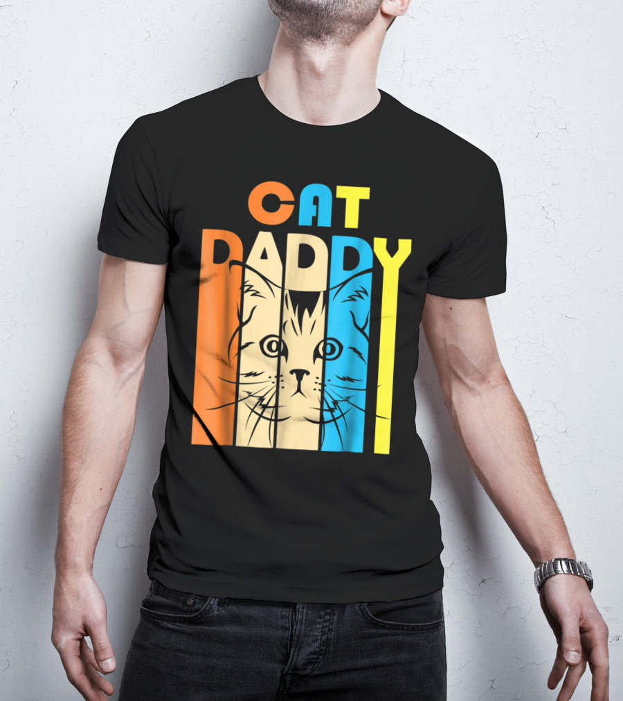 CAT DADDY Retro Vintage T-Shirt