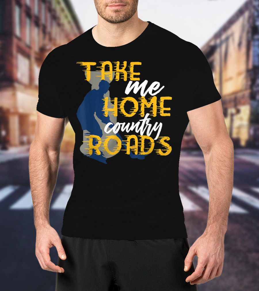 Take Me Home Country Roads Hockey Fan T-Shirt