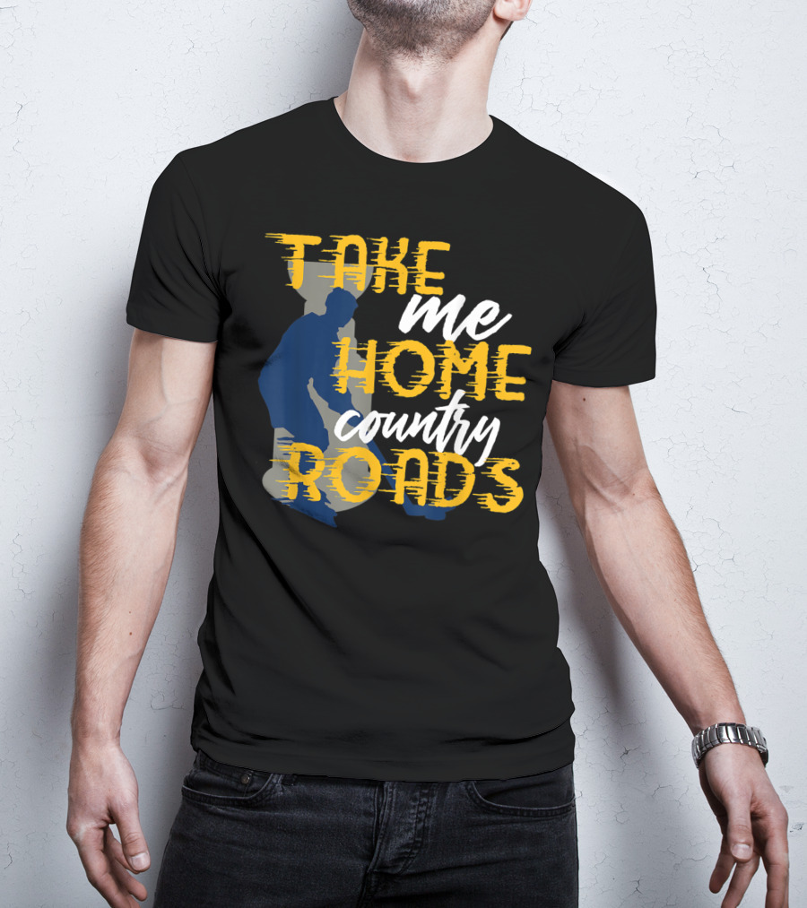 Take Me Home Country Roads Hockey Fan T-Shirt